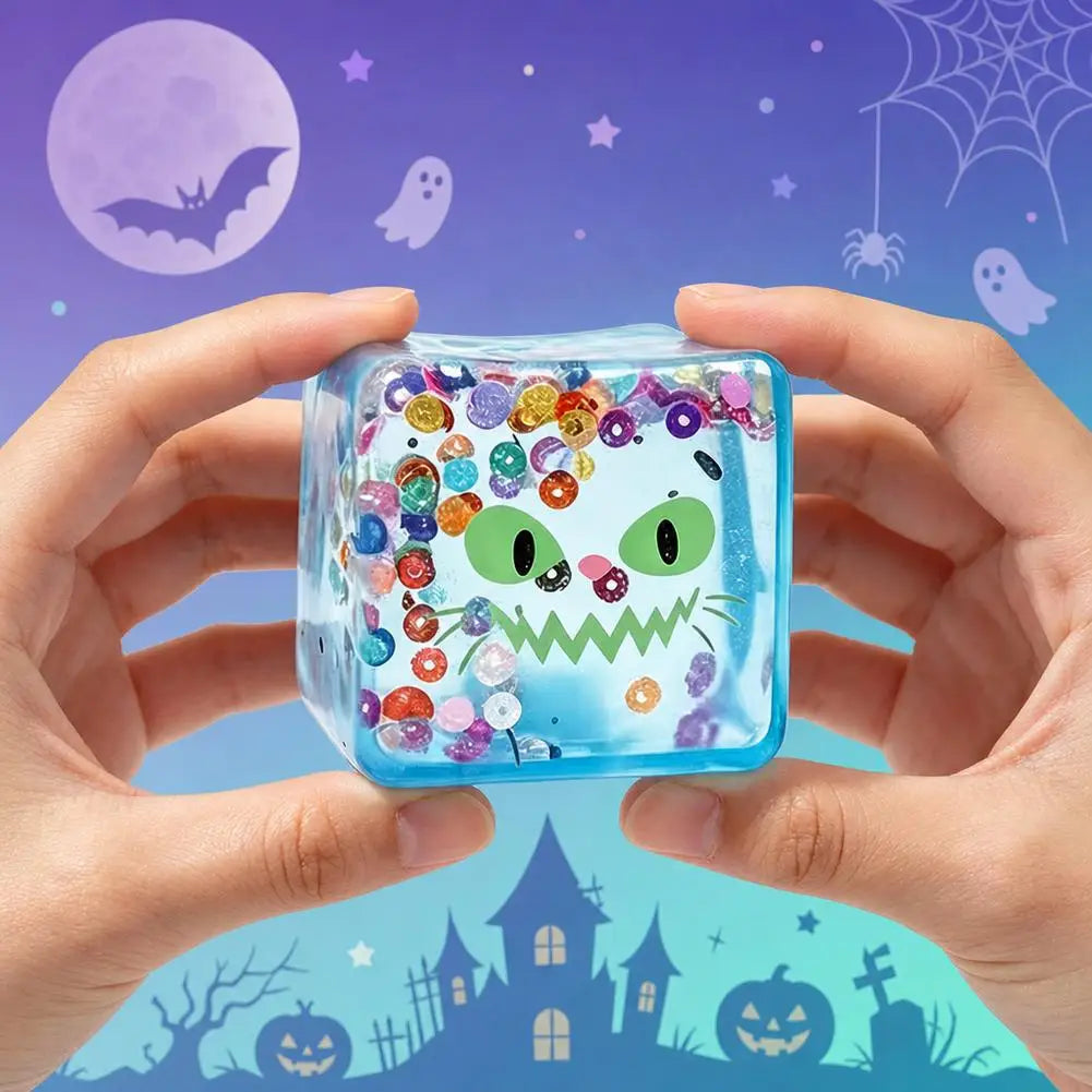 Spooky Ice Cube Squishy