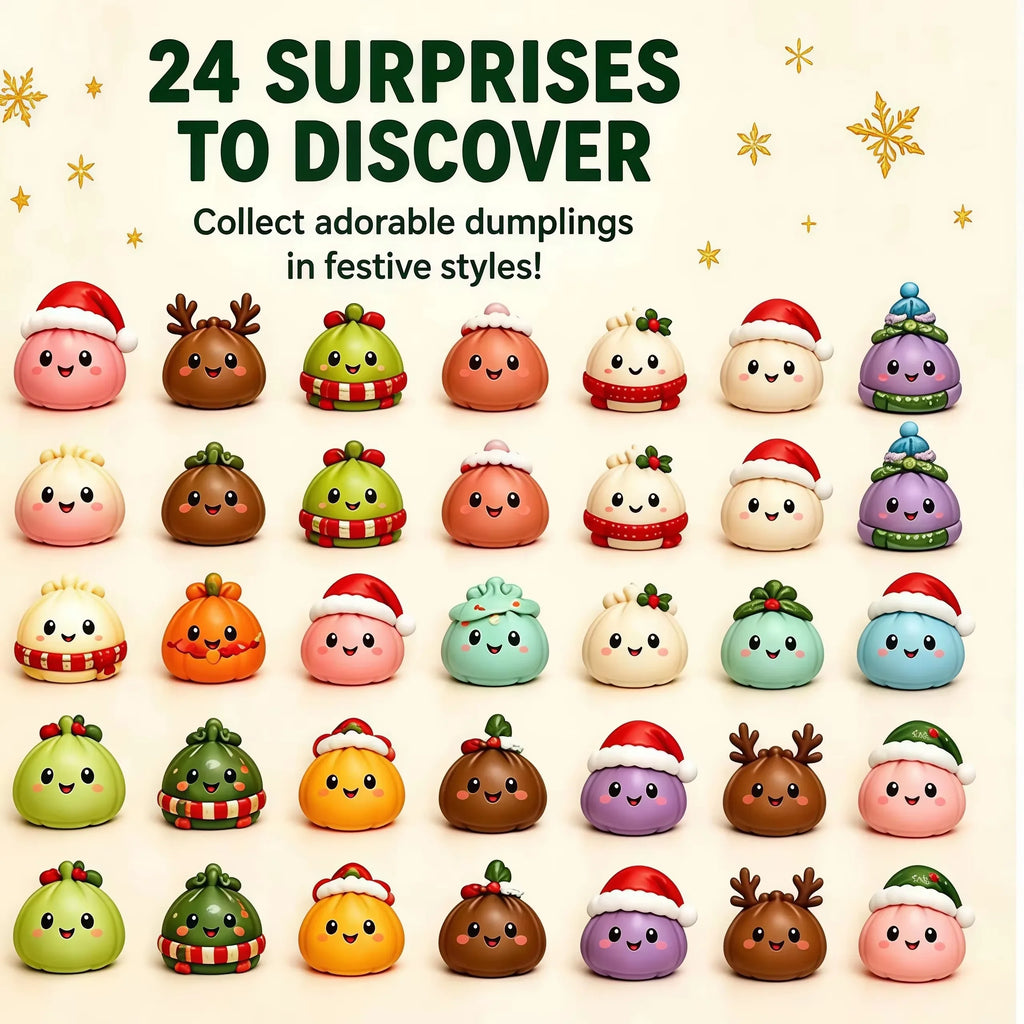 24 Days of Squishy Surprises Advent Calendar