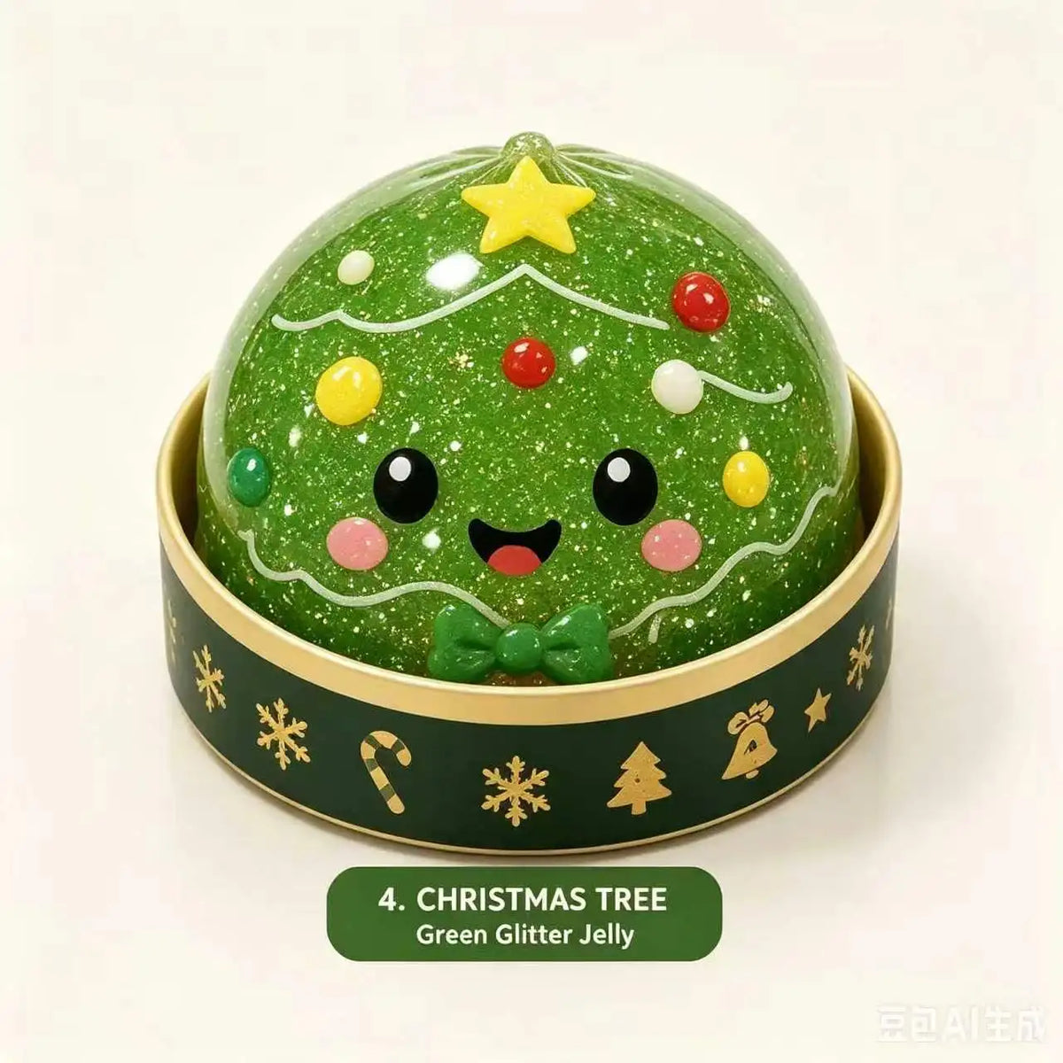 Christmas Dumpling Squishy