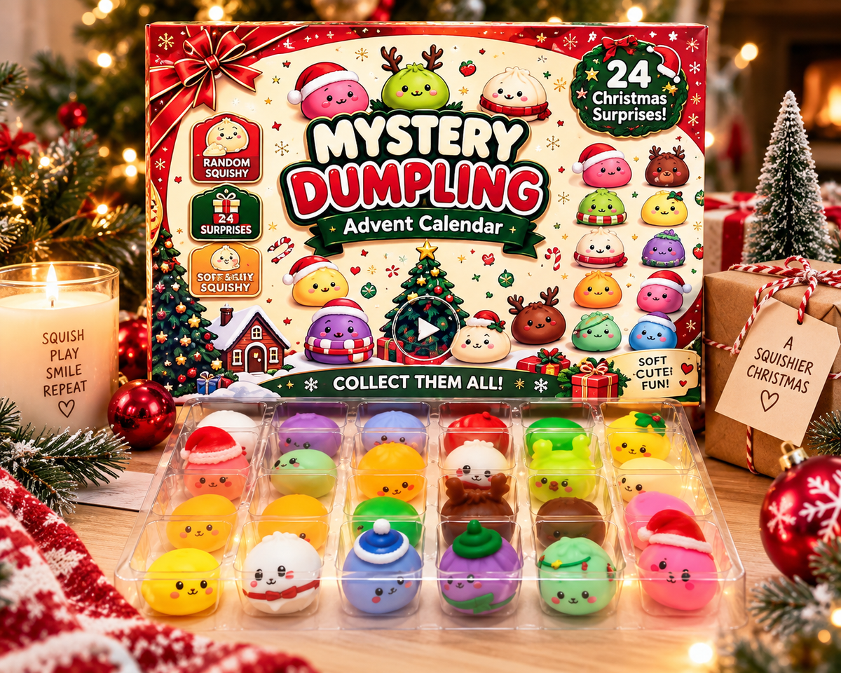 24 Days of Squishy Surprises Advent Calendar